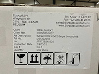 (kurk) newcork 42x22 beige behandeld (390x) - afbeelding 3 van  3