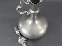 Kurz tiel tinnen karaf - afbeelding 4 van  5