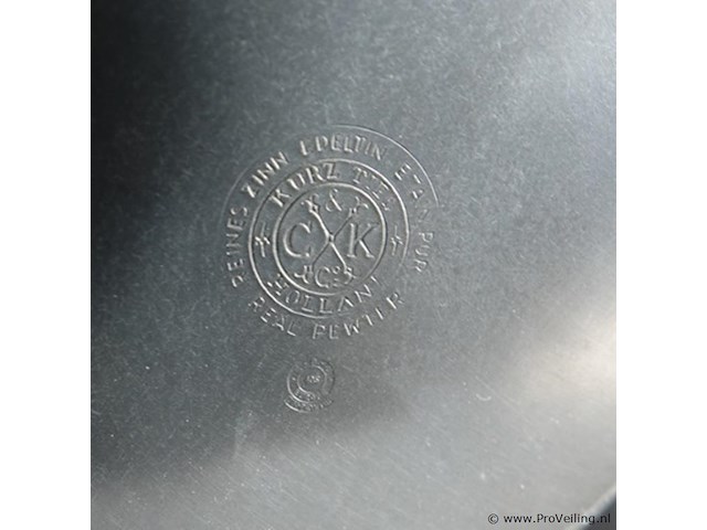 Kurz tiel tinnen karaf - afbeelding 5 van  5