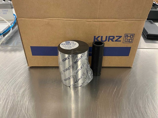 Kurz ttf k 703n 110mmx700m thermo transfer lint (72x) - afbeelding 1 van  5