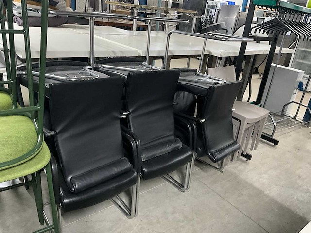 Kusch & co kunstlederen conferentiestoelen (6x) - afbeelding 7 van  7