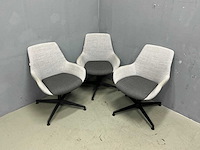 Kusch+co - lupino armchair swivel - eetkamerstoel (3x) - afbeelding 2 van  8