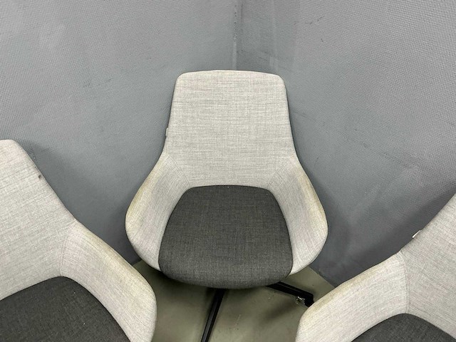 Kusch+co - lupino armchair swivel - eetkamerstoel (3x) - afbeelding 5 van  8