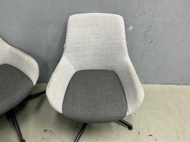 Kusch+co - lupino armchair swivel - eetkamerstoel (3x) - afbeelding 6 van  8
