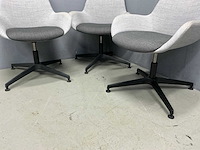 Kusch+co - lupino armchair swivel - eetkamerstoel (3x) - afbeelding 7 van  8
