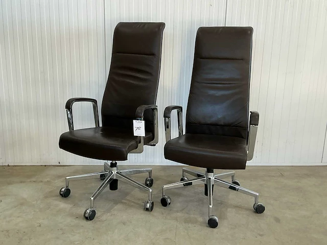 Kuschico bureaustoel (2x) - afbeelding 2 van  7