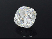Kussen vorm briljant van 5.00 carat (gecertificeerd) - afbeelding 2 van  2