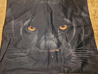 Kussenhoes zwarte panter - afbeelding 1 van  3