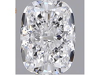 Kussenvorm geslepen diamant 3.03 carat gecertificeerd - afbeelding 1 van  4