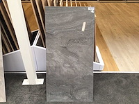Kutahya atlantis antraciet gepolijst vloertegel 60x120 cm 60,48 m² - afbeelding 2 van  6