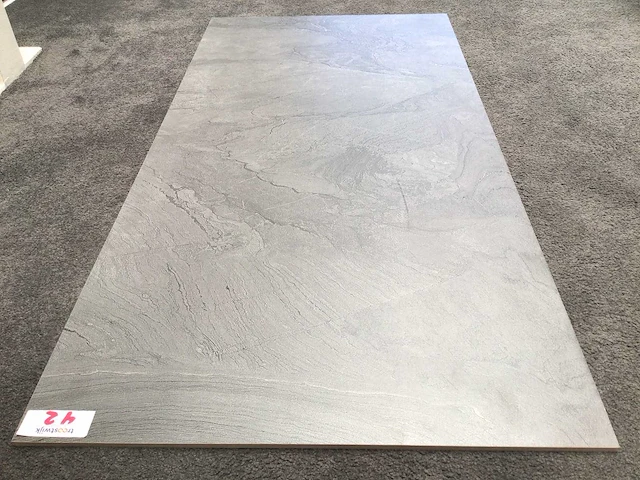 Kutahya atlantis antraciet mat vloertegel 60x120 cm 60,48 m² - afbeelding 6 van  7
