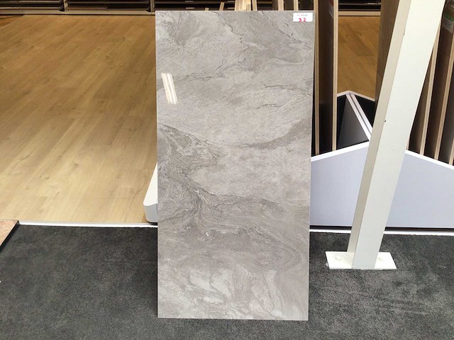 Kutahya atlantis vizon gepolijst vloertegel 60x120 cm 60,48 m² - afbeelding 2 van  4