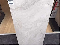 Kutahya atlantis wit gepolijst vloertegel 60x120 cm 60,48 m² - afbeelding 1 van  4