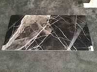 Kutahya black calacatta gepolijst vloertegel 60x120 cm 60,48 m² - afbeelding 1 van  2