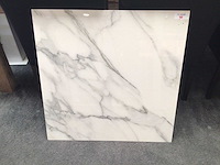 Kutahya calacatta gepolijst vloertegel 80x80 cm 61,44 m² - afbeelding 1 van  3