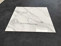 Kutahya calacatta gepolijst vloertegel 80x80 cm 61,44 m² - afbeelding 1 van  3