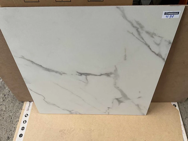 Kutahya calacatta mat vloertegel 80x80 cm 61,44 m² - afbeelding 3 van  3