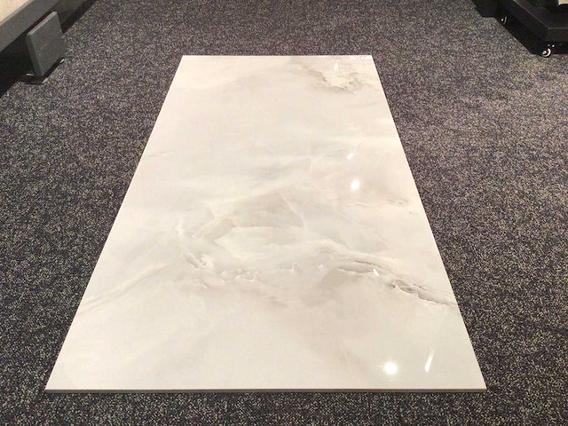Kutahya marea white gepolijst vloertegel 60x120 cm 60,48 m² - afbeelding 1 van  9