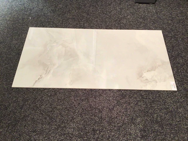 Kutahya marea white gepolijst vloertegel 60x120 cm 60,48 m² - afbeelding 6 van  8
