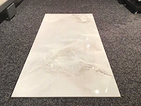 Kutahya marea white gepolijst vloertegel 60x120 cm 60,48 m²