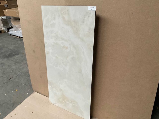 Kutahya onelya white gepolijst 60x120 cm tegel 51,84 m² - afbeelding 1 van  5