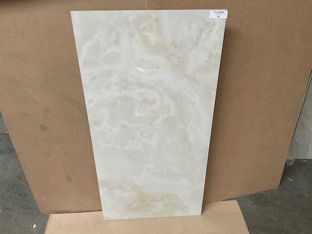 Kutahya onelya white gepolijst 60x120 cm tegel 51,84 m² - afbeelding 1 van  5