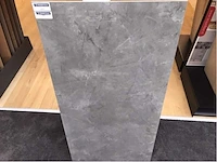 Kutahya pulpis prime dark grey gepolijst vloertegel 60x120 cm 155,52 m²