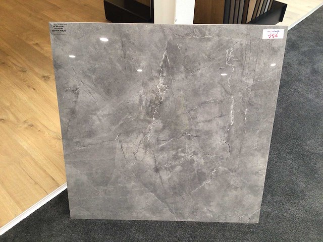 Kutahya royal pulpis grijs gepolijst vloertegel 80x80 cm 61,44 m² - afbeelding 1 van  5