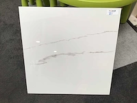 Kutahya statuario gepolijst 60x60 cm tegel 54 m² - afbeelding 1 van  4