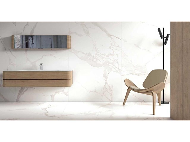 Kutahya statuario gepolijst vloertegel 120x120 cm 57,6 m² - afbeelding 3 van  8