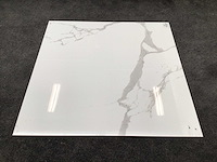 Kutahya statuario gepolijst vloertegel 120x120 cm 57,6 m² - afbeelding 3 van  8