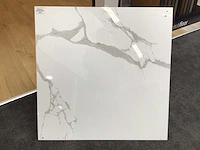 Kutahya statuario gepolijst vloertegel 120x120 cm 57,6 m²