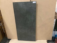 Kutahya vista antraciet lappato vloertegel 60x120 cm 60,48 m² - afbeelding 1 van  3