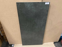 Kutahya vista antraciet lappato vloertegel 60x120 cm 60,48 m² - afbeelding 2 van  3