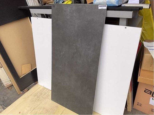 Kutahya vista antraciet mat vloertegel 60x120 cm 60,48 m² - afbeelding 1 van  3