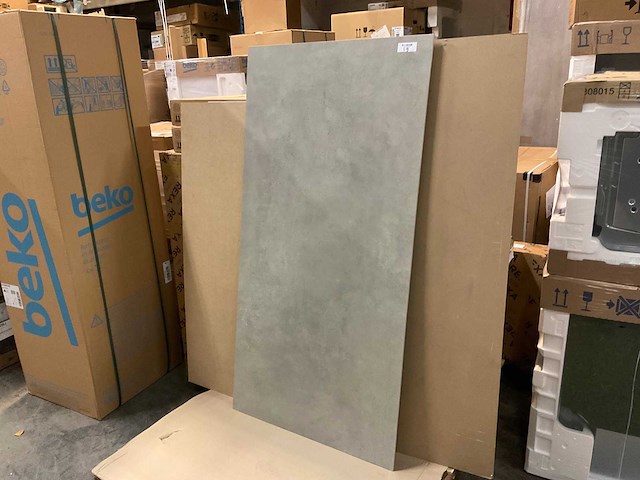 Kutahya vista grey mat vloertegel 80x160 cm 51,2 m² - afbeelding 1 van  3