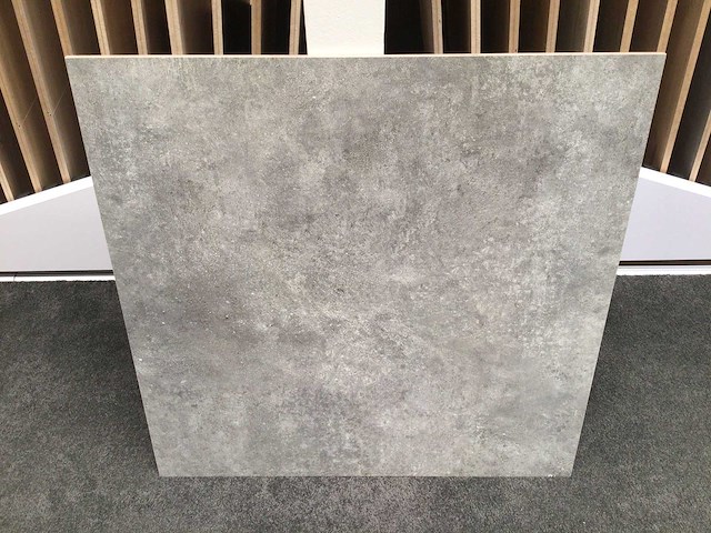 Kutahya vista lead grey mat vloertegel 80x80 cm 61,44 m² - afbeelding 1 van  7
