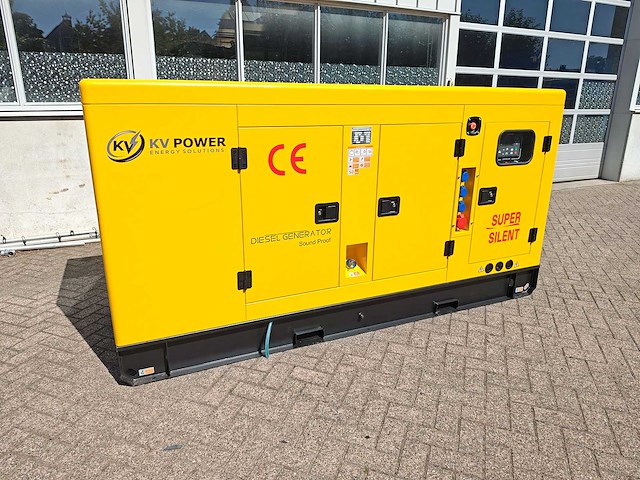 Kv power - 2026 - gfs-80 - 100 kva - noodstroomaggregaat - afbeelding 1 van  22