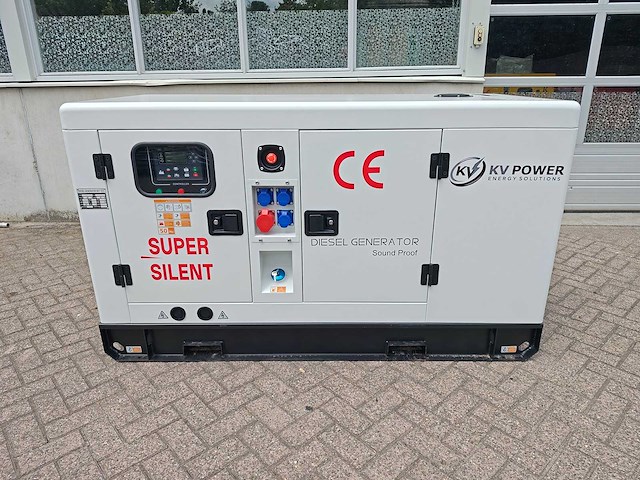 Kv power 30kva - 2026 - ricardo gfs-24 - noodstroomaggregaat - afbeelding 12 van  19