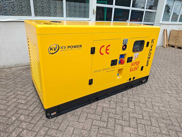 Kv power 70kva - 2026 - ricardo gfs-56 - noodstroomaggregaat - afbeelding 1 van  19