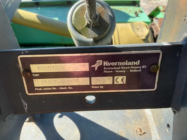 Kverneland frontbok sm 530ftc klepelmaaier - afbeelding 9 van  15