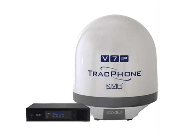 Kvh 01-0283-15 tracphone v7-ip mini vsat broadband system - afbeelding 2 van  7