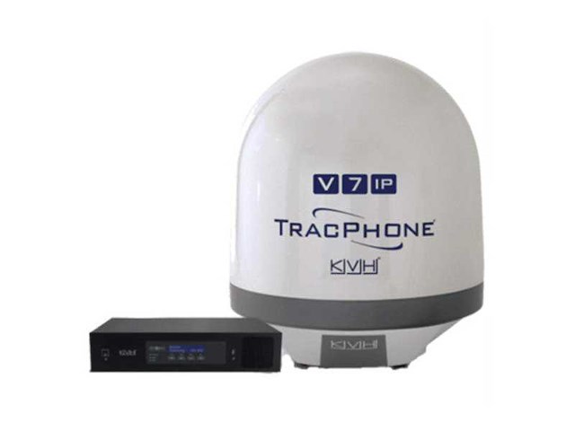 Kvh 01-0283-15 tracphone v7-ip mini vsat broadband system - afbeelding 2 van  9