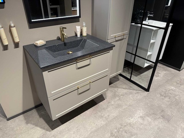 Kvik - avolia beige - badmeubelset - afbeelding 4 van  10