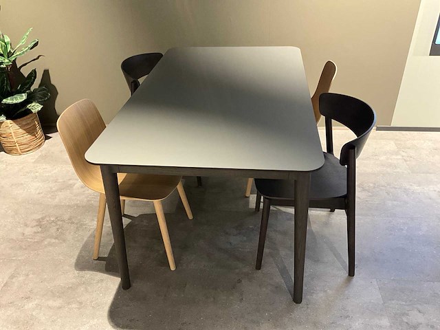 Kvik - eetkamertafel 150x90 cm met 4 stoelen - afbeelding 2 van  7