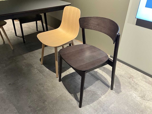 Kvik - eetkamertafel 150x90 cm met 4 stoelen - afbeelding 7 van  7