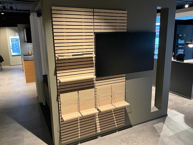 Kvik - houten wandrekken (2x) - afbeelding 1 van  5