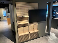 Kvik - houten wandrekken (2x) - afbeelding 1 van  5