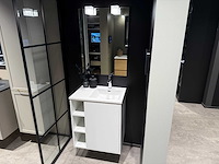 Kvik - milk white - badmeubelset 61 x 43,8 x 70 cm - afbeelding 1 van  4