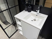 Kvik - milk white - badmeubelset 61 x 43,8 x 70 cm - afbeelding 2 van  4